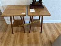 2 Antique Style Stands
