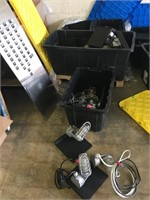 Approx 22 Industrial Lights In Tough Totes