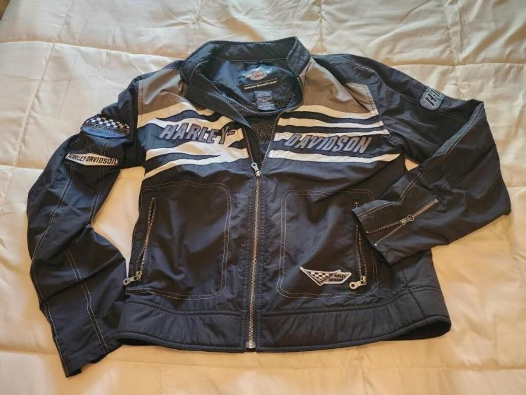 Lightweight Harley Davidson jacket Nylon size