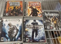 GROUP OF PLAYSTATION 3 GAMES