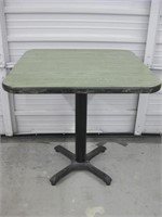 Cafe Style Table w/ Metal Stand - Not Assembled