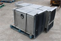 (2) Stainless steel box with brackets