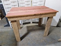 Barn Wood Table Primitive Decor 39 x 25 x 31"h