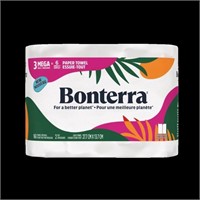 Bonterra Paper Towel Mega 160s 8X3EA