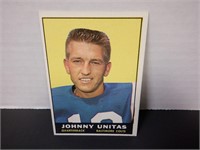 1961 TOPPS JOHNNY UNITAS #1