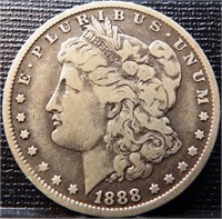 1888-O Morgan Silver Dollar Coin