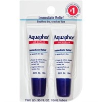 2-Pk 10ml x 2 Aquaphor Lip Repair Immediate