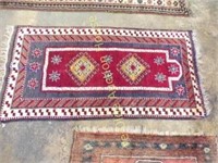 Hand Woven Middle Eastern Rug in Nice Condition
