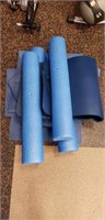 Lot of workout mats