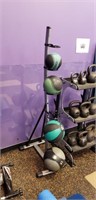 For medicine balls with stand