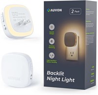 AUVON Plug-in LED Backlit Night Light