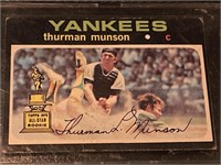 1971 Topps Thurman Munson Card #5
