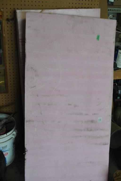 2 sheets1/4" x 48" x 50' insulation board