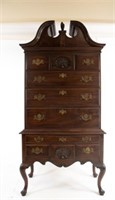 Henkel-Harris Mahogany Queen Anne Style Highboy