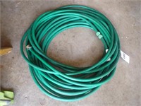 Green Garden Hose