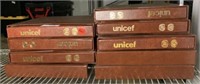 UNICEF First Day Cover Stamps in Binders