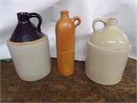 stoneware bottle & jugs