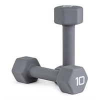 CAP Barbell CAP Neoprene Coated Dumbbell Weight, 1