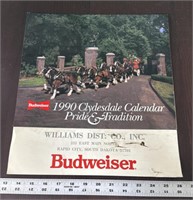 1990 Rapid City South Dakota Budweiser calendar