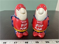 Vintage Budman salt and pepper shakers