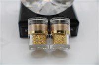 2 24 Kt Pure Gold Vials