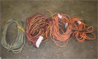300' 14ga extension cord: 150' Ridgid glow-end, et