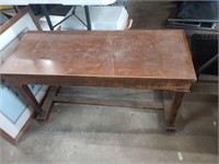 Vintage piano bench