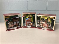 3 Christmas Villages by Lemax