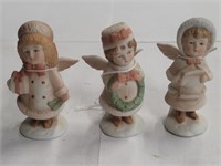 3 Piece - Lefton Miniature Figurines