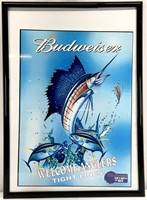 Vintage Budweiser Sportfishing Poster