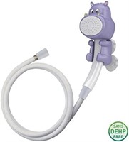 PURPLE HIPPO HAND SHOWER FOR KIDS