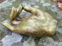 Chinese Ming Dynasty Bronze Buddha Hand