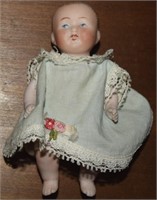 Antique German 830__ Porcelain Baby Doll 4.5"