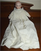 Antique Germany Porcelain Baby Doll w/ Communion