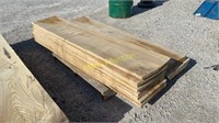 pallet of rough sawn lumber
