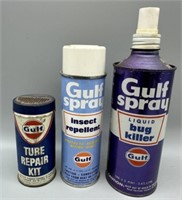 (2) Gulf Spray Cans and Gulf Tube Repair Kit