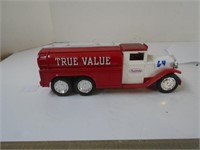 8" True Value Diecast Bank