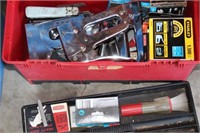 TOOLBOX WITH STAPLERS & STAPLES