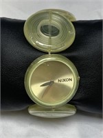 Nixon Women's Round She Goes Translucent Watch