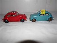 2-Hubley VW Beetles