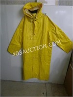 Classic River City Yellow Raincoat sz S
