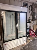 Double Glass Door Freezer (Non Working) - Was