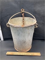 Antique well bucket