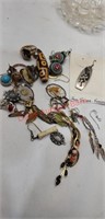 Silver Hopi jewelry  parts remake