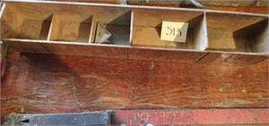 Wood Storage Box 30 ½ x 5 x 5