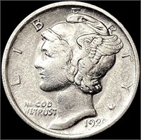 1920 Mercury Dime