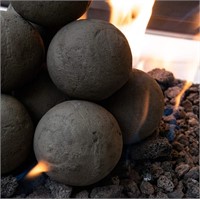 Ceramic Fire Balls for Fire Pits or Fireplaces