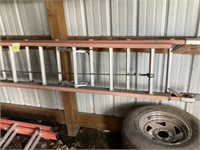 26 foot fiberglass extension ladder