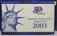 2003 United States Mint Proof Set w/ COA