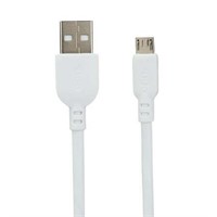 onn. Micro-USB to USB Cable  10 ft  White
